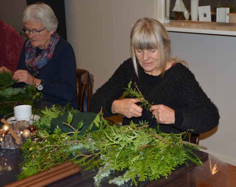 Bloemschikken Kerst