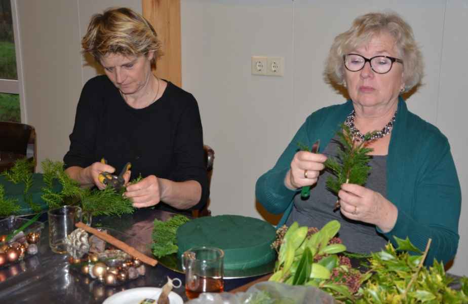 Bloemschikken Kerst