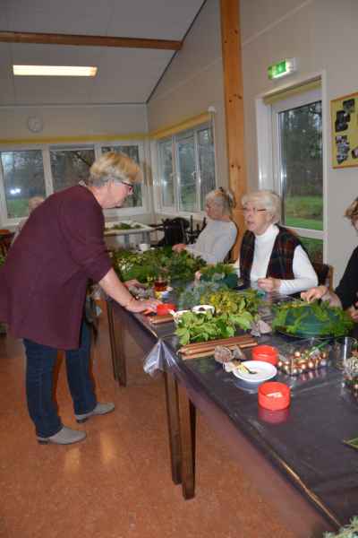 Bloemschikken Kerst