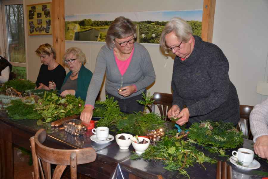 Bloemschikken Kerst