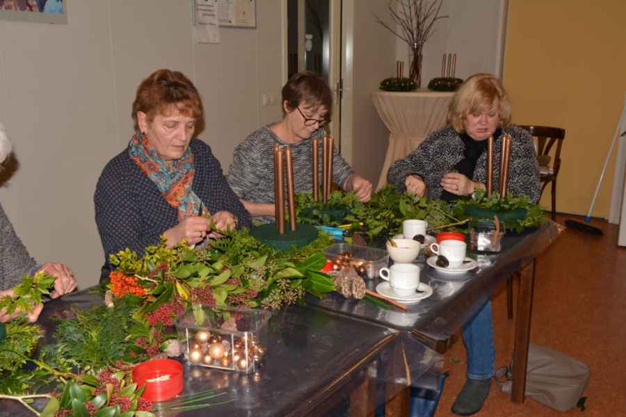 Bloemschikken Kerst