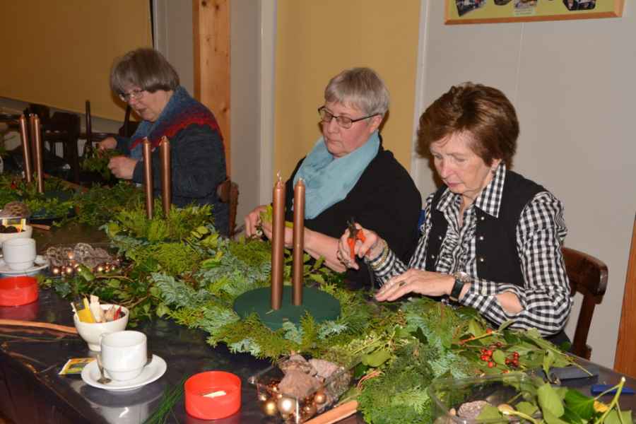Bloemschikken Kerst